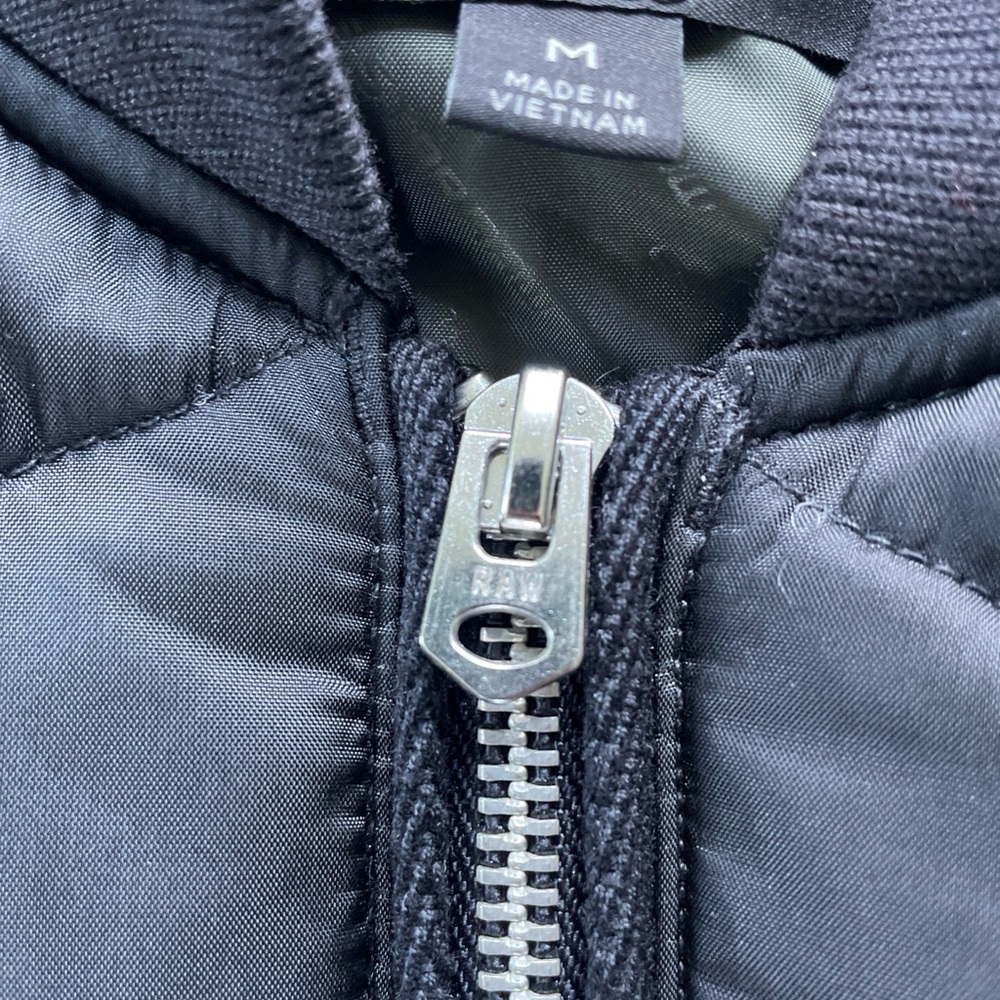 G-Star Men's Black Quilted Jacket - Picture 5 of 8